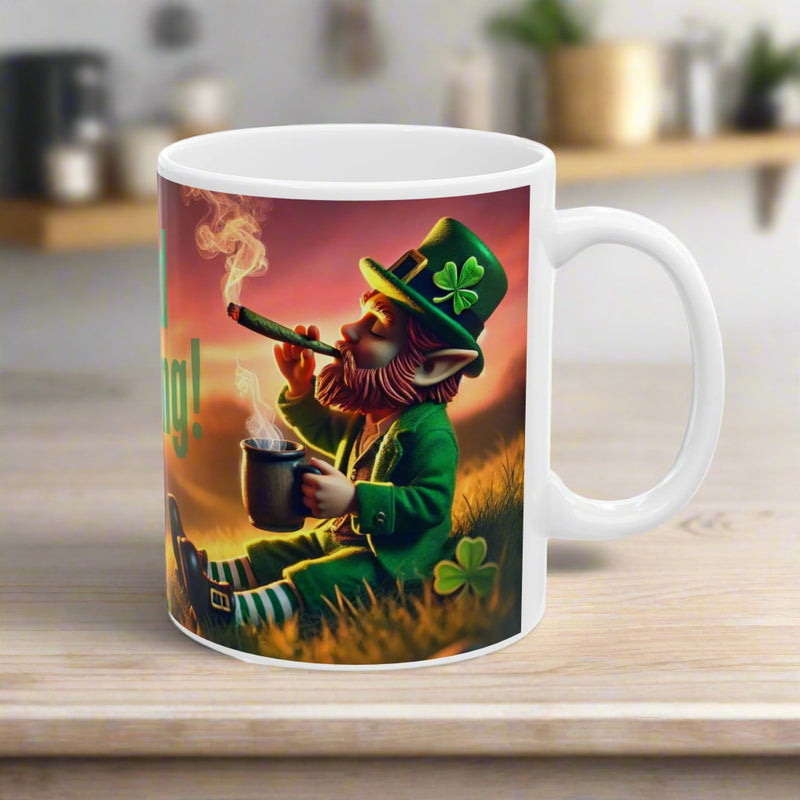 Your Lucky Morning Ritual Just Got Better - St Paddys Coffee Cup
