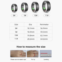 Health Ring Multi-Functional Tracker