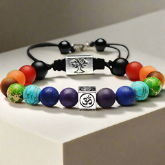 Tree of Life 7 Chakra Bracelet